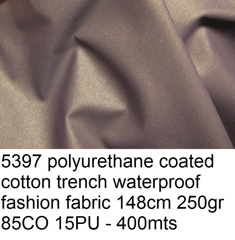 polyurethane coated cotton